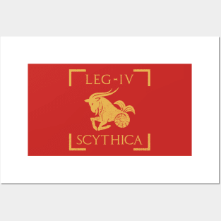 Legio IV Scythica Capricornus Emblem Roman Legion Posters and Art